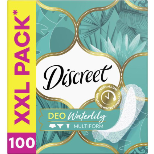 Щоденні прокладки Discreet Deo Water Lily, 100 шт